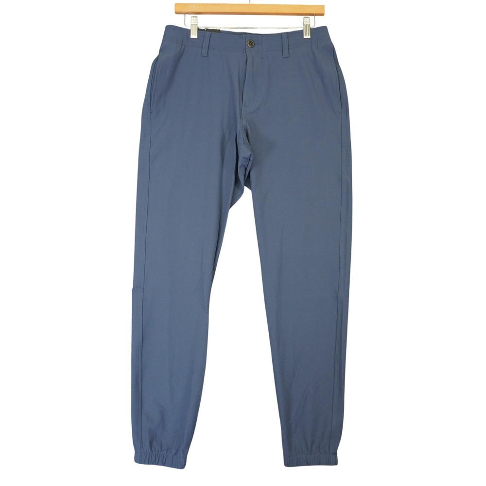 NEW Under Armour Golf Drive Jogger Men 30x30 Navy Blue UPF Stretch Tapered Pants